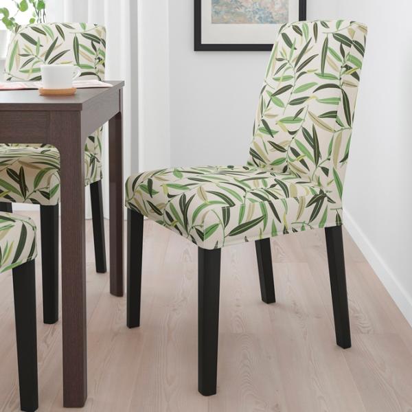 Кухонный стул Ikea Bergmund Полиэстер/ Разноцветный Черный photo 2