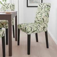 Scaun de bucătărie Ikea Bergmund Poliester/ Multicolor Black photo 2