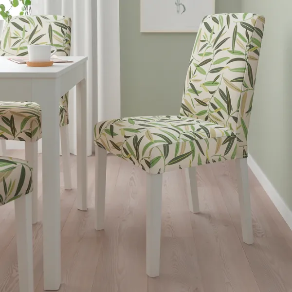 Scaun de bucătărie Ikea Bergmund Poliester/ Multicolor White photo 3