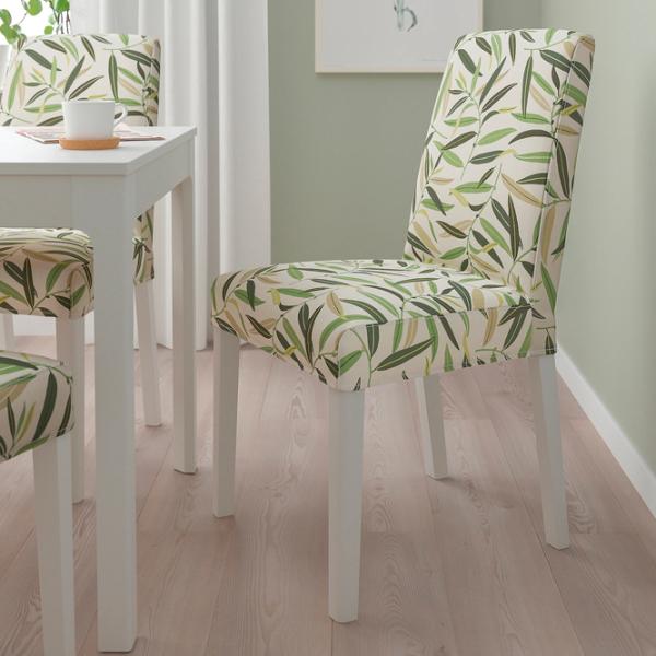 Scaun de bucătărie Ikea Bergmund Poliester/ Multicolor White photo 3