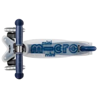 Детский трёхколёсный самокат Micro Mini Deluxe Flux LED (MMD204) 50 кг/ Синий photo 4