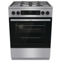 Aragaz Gorenje GK6C4XF Pe gaz/ Inox/ Black