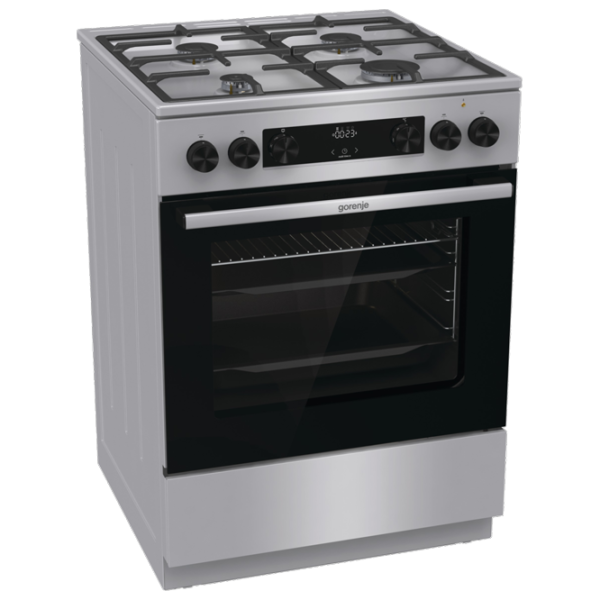 Aragaz Gorenje GK6C4XF Pe gaz/ Inox/ Black photo 2