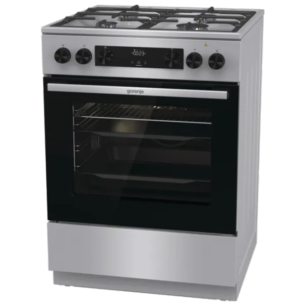Aragaz Gorenje GK6C4XF Pe gaz/ Inox/ Black photo 3