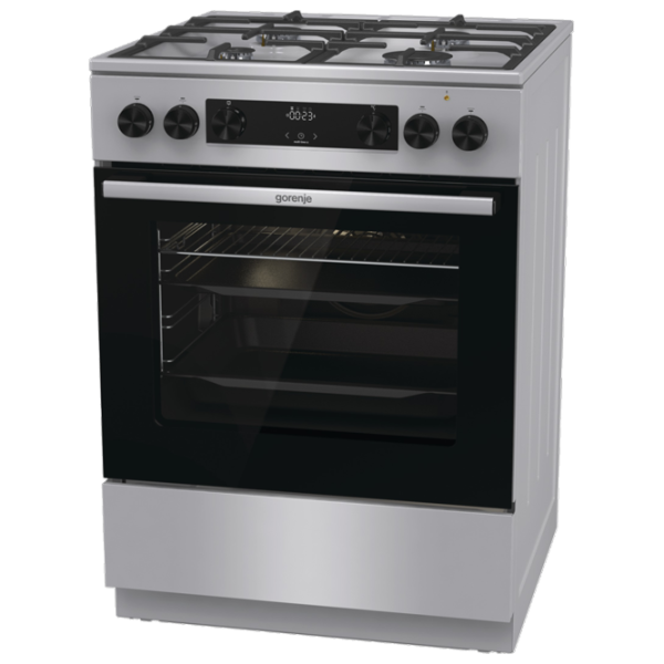Aragaz Gorenje GK6C4XF Pe gaz/ Inox/ Black photo 3