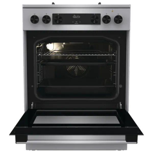 Aragaz Gorenje GK6C4XF Pe gaz/ Inox/ Black photo 5