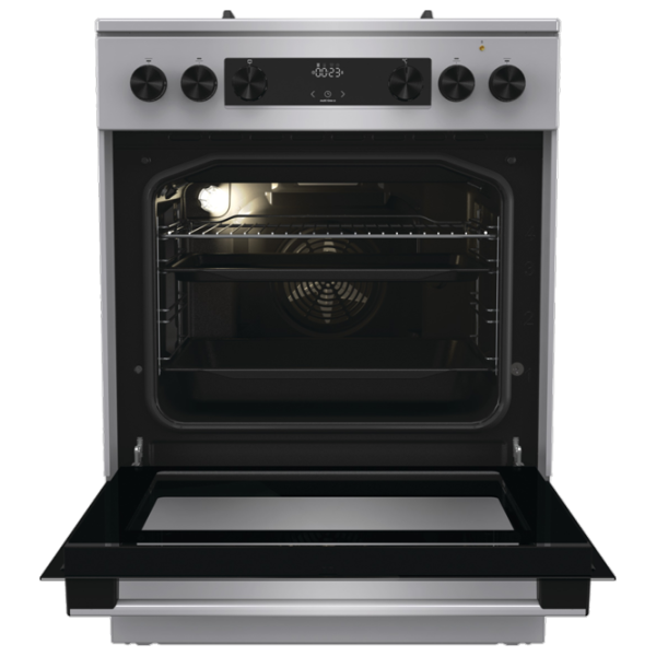 Aragaz Gorenje GK6C4XF Pe gaz/ Inox/ Black photo 5