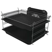 Aragaz Gorenje GK6C4XF Pe gaz/ Inox/ Black photo 7