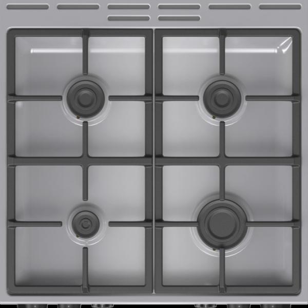Aragaz Gorenje GK6C4XF Pe gaz/ Inox/ Black photo 8