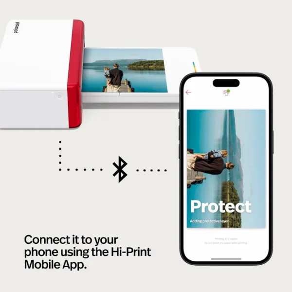 Foto imprimantă Polaroid Hi-Print 4x6 Photo Printer Bundle  / Color / White photo 8