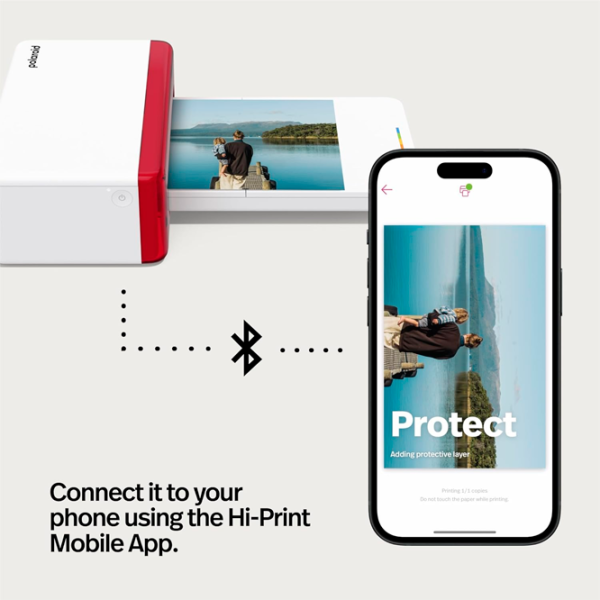 Foto imprimantă Polaroid Hi-Print 4x6 Photo Printer Bundle  / Color / White photo 8
