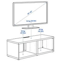 Comodă TV Ikea Besta 38 x 120 x 40 / PAL photo 5