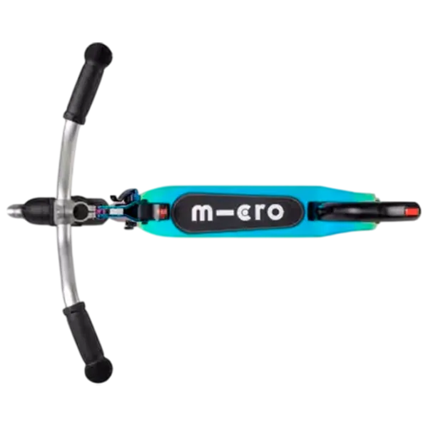 Детский двухколёсный самокат Micro Cruiser LED (SA0240) 100 кг/ Неохром photo 5