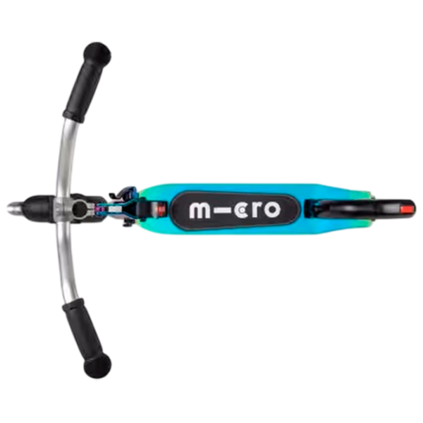 Детский двухколёсный самокат Micro Cruiser LED (SA0240) 100 кг/ Неохром photo 5