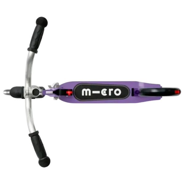 Trotinetă pentru copii cu două roți Micro Cruiser LED (SA0251) 100 kg/ Purple photo 3