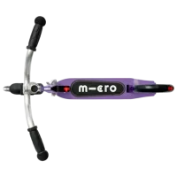 Trotinetă pentru copii cu două roți Micro Cruiser LED (SA0251) 100 kg/ Purple photo 3