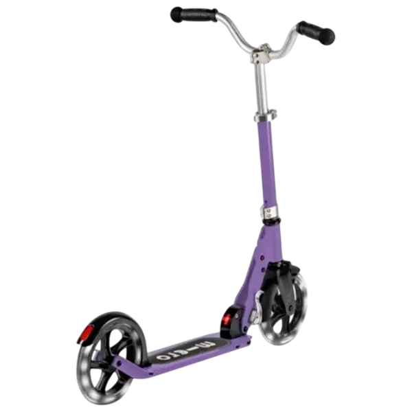 Trotinetă pentru copii cu două roți Micro Cruiser LED (SA0251) 100 kg/ Purple photo 4