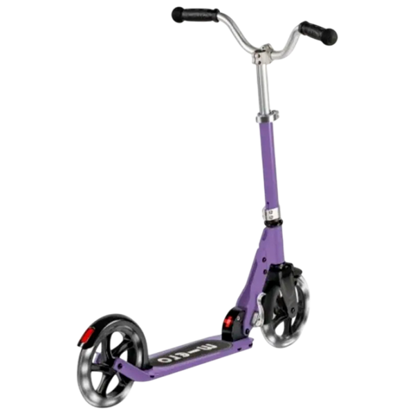 Trotinetă pentru copii cu două roți Micro Cruiser LED (SA0251) 100 kg/ Purple photo 4