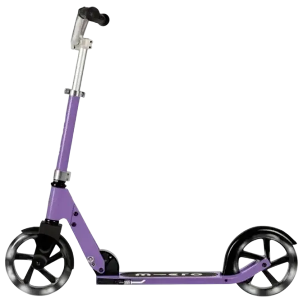 Trotinetă pentru copii cu două roți Micro Cruiser LED (SA0251) 100 kg/ Purple photo 5