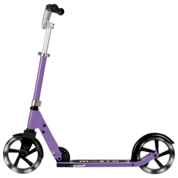 Trotinetă pentru copii cu două roți Micro Cruiser LED (SA0251) 100 kg/ Purple photo 5