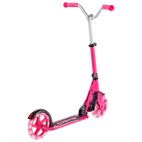 Trotinetă pentru copii cu două roți Micro Cruiser LED (SA0257) 100 kg/ Pink photo 2
