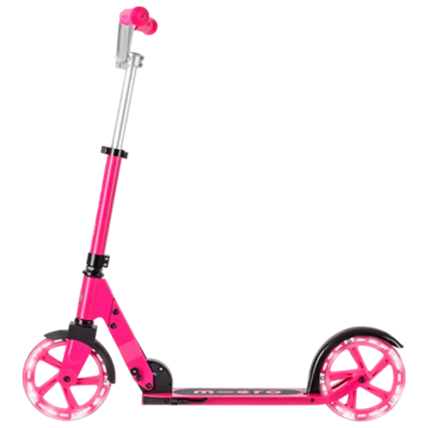 Детский двухколёсный самокат Micro Cruiser LED (SA0257) 100 кг/ Розовый photo 3