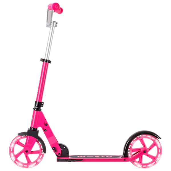 Детский двухколёсный самокат Micro Cruiser LED (SA0257) 100 кг/ Розовый photo 3