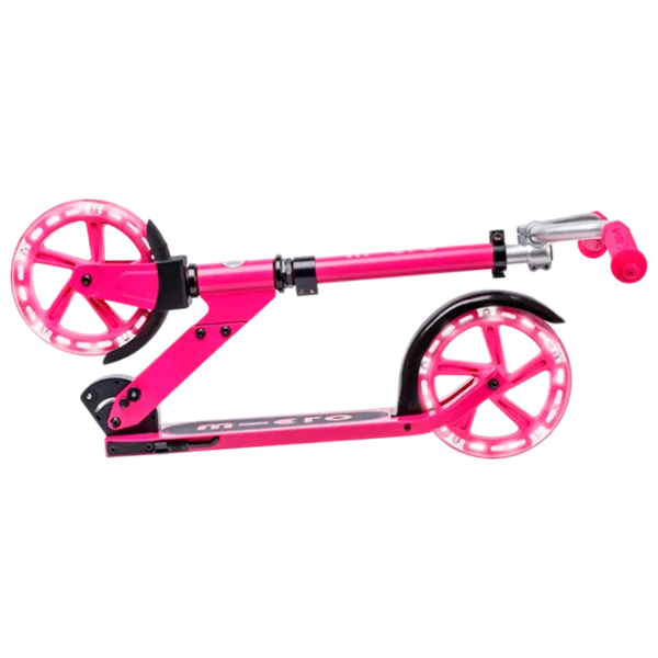 Детский двухколёсный самокат Micro Cruiser LED (SA0257) 100 кг/ Розовый photo 4