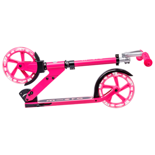Детский двухколёсный самокат Micro Cruiser LED (SA0257) 100 кг/ Розовый photo 4