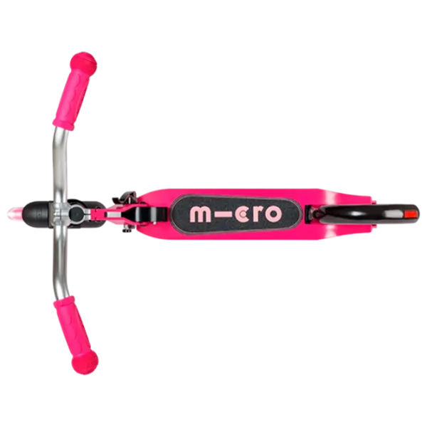 Детский двухколёсный самокат Micro Cruiser LED (SA0257) 100 кг/ Розовый photo 5