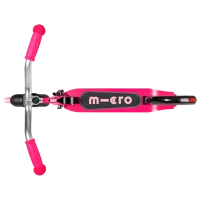 Trotinetă pentru copii cu două roți Micro Cruiser LED (SA0257) 100 kg/ Pink photo 5