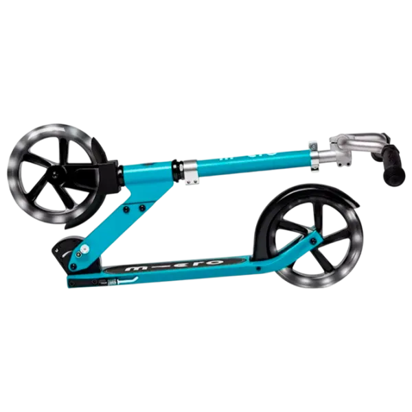 Детский двухколёсный самокат Micro Cruiser LED (SA0199) 100 кг/ Aqua photo 2