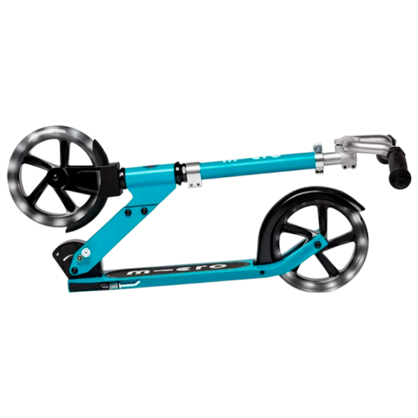 Детский двухколёсный самокат Micro Cruiser LED (SA0199) 100 кг/ Aqua photo 2