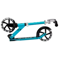 Trotinetă pentru copii cu două roți Micro Cruiser LED (SA0199) 100 kg/ Aqua photo 2