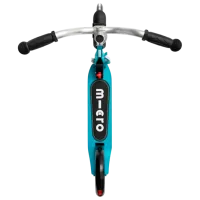 Trotinetă pentru copii cu două roți Micro Cruiser LED (SA0199) 100 kg/ Aqua photo 3