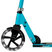 Trotinetă pentru copii cu două roți Micro Cruiser LED (SA0199) 100 kg/ Aqua photo 5