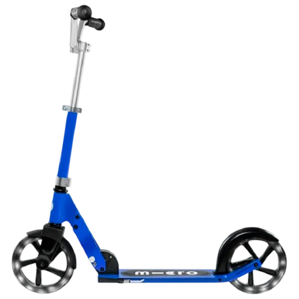 Детский двухколёсный самокат Micro Cruiser LED (SA0197) 100 кг/ Синий photo 2