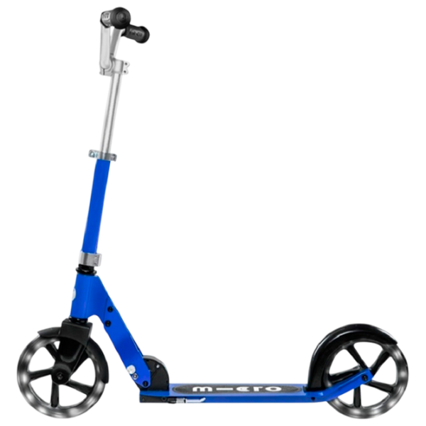 Детский двухколёсный самокат Micro Cruiser LED (SA0197) 100 кг/ Синий photo 2