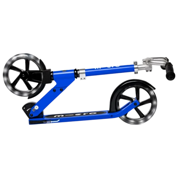 Детский двухколёсный самокат Micro Cruiser LED (SA0197) 100 кг/ Синий photo 3