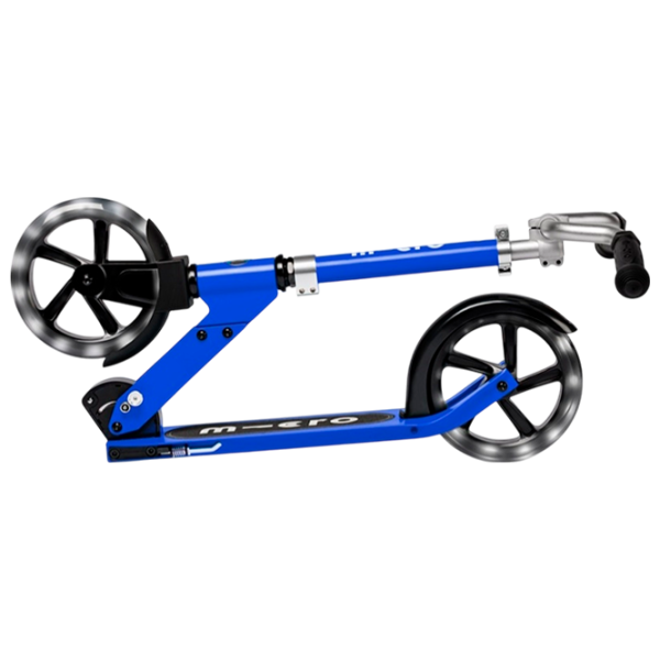 Детский двухколёсный самокат Micro Cruiser LED (SA0197) 100 кг/ Синий photo 3