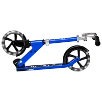 Trotinetă pentru copii cu două roți Micro Cruiser LED (SA0197) 100 kg/ Blue photo 3