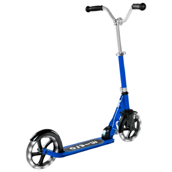 Детский двухколёсный самокат Micro Cruiser LED (SA0197) 100 кг/ Синий photo 4