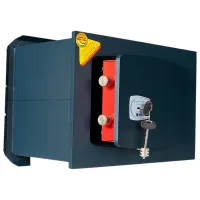 Safeu încorporat Technomax GK/4L Oțel / cu cheie