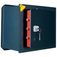 Safeu încorporat Technomax GK/6L Oțel / cu cheie