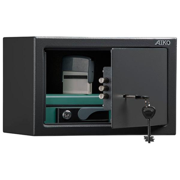 Сейф Aiko T-200 KL Cталь / с ключом photo 3