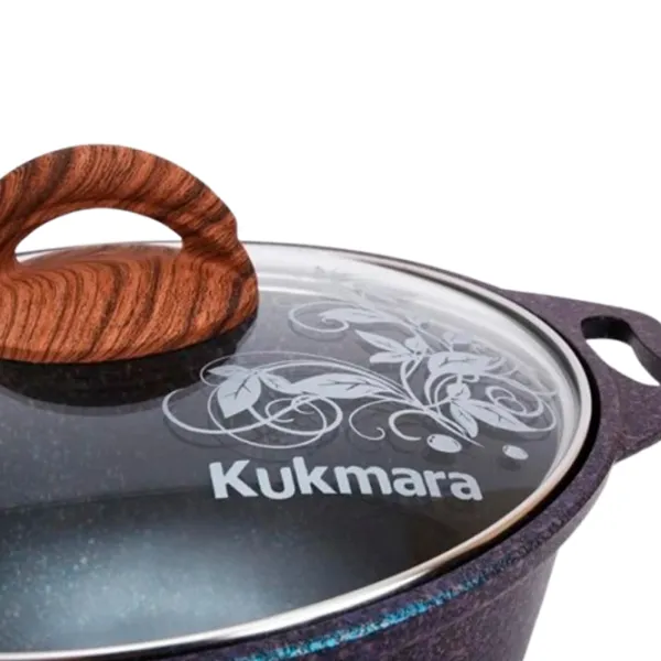 Кастрюля Kukmara КГГ42А 4л Алюминий / Черный photo 4 Кастрюля Kukmara КГГ42А 4л Алюминий / Черный photo 4
