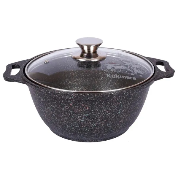Cratiță Kukmara КГО42А 4l Aluminiu / Black photo 1