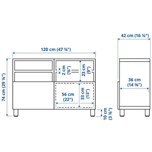 Comodă TV Ikea Besta/Vasterviken/Stubbarp 74 x 120 x 42 / PAL photo 7 Comodă TV Ikea Besta/Vasterviken/Stubbarp 74 x 120 x 42 / PAL photo 7