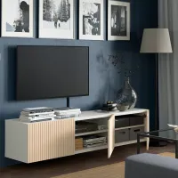 Тумба под телевизор Ikea Besta/Bjorkoviken 38 x 180 x 42см / ДСП photo 3