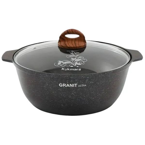 Cratiță Kukmara ЖГГ52А 5l Aluminiu / Black photo 1